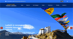 Desktop Screenshot of makemytravelladakh.com